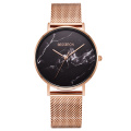 Fashion Wrist Watch Women Luxury Stainless Steel Quartz Marble Watch